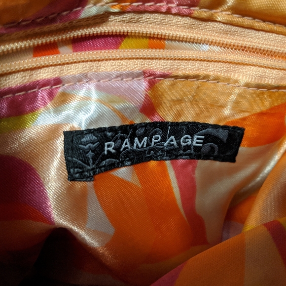 Rampage Faux Patent Handbag - Picture 4 of 6